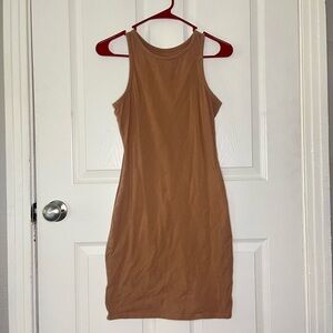 Wild Fable Tan Bodycon Mini Dress